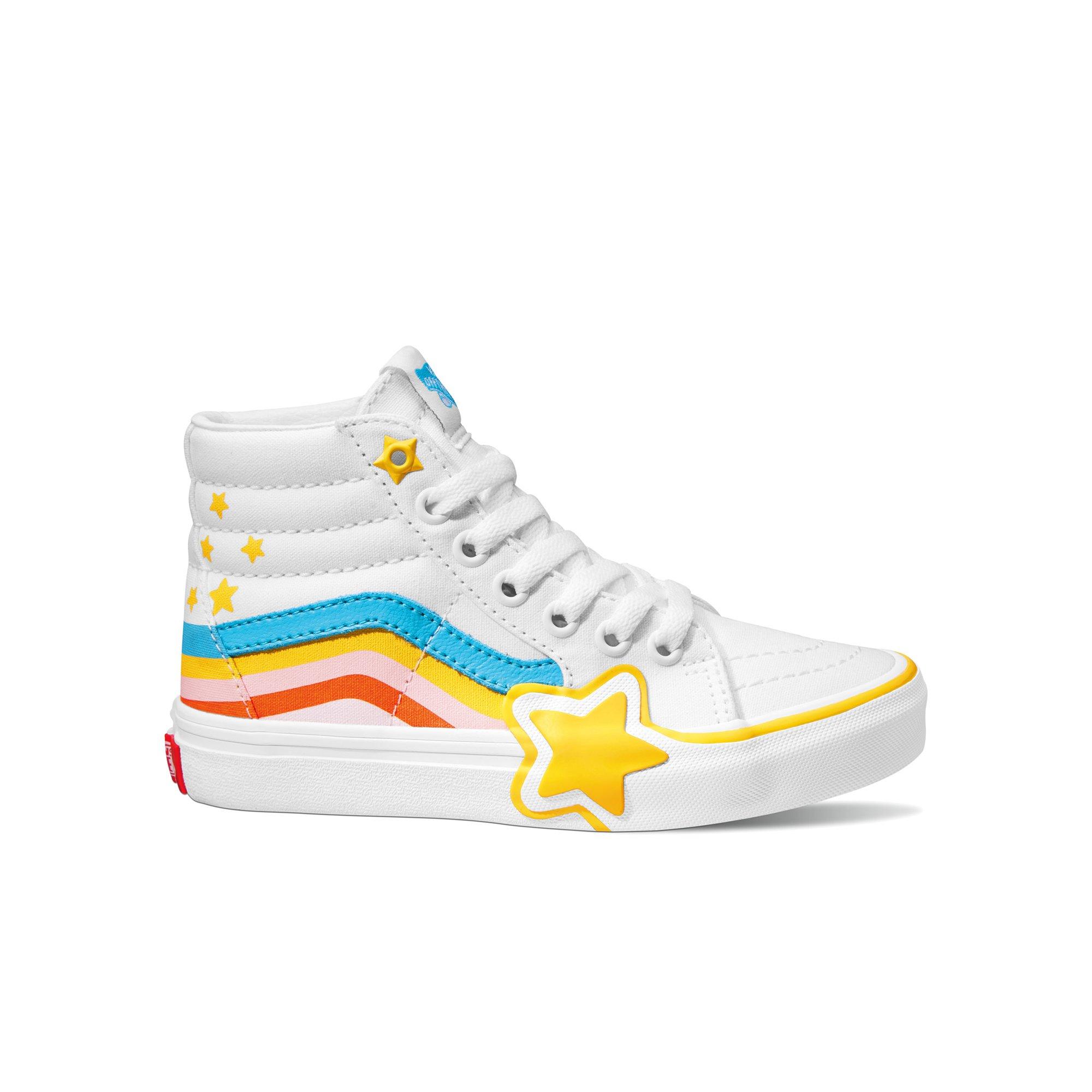 Rainbow vans girls best sale
